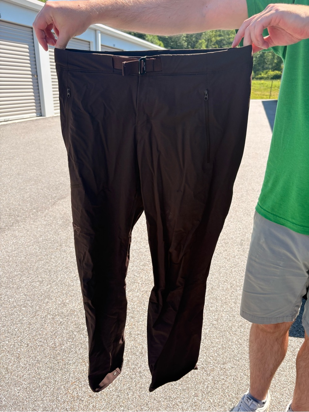 Arc'teryx Black Lightweight Stretch Outdoor Pants